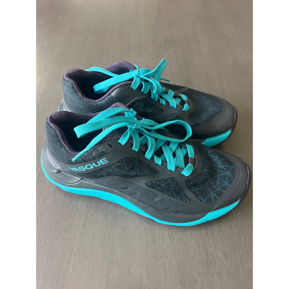 Vasque Constant Velocity Women's 7M Trail Running Shoes Charcoal Mint 7681M